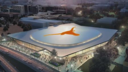 University of Texas recently officially inaugurated its brand new $338 million Moody Center, a basketball stadium.
